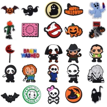 Factory Direct PVC Pumpkin Gifts & Horror Series Shoe Charms Wholesale for Halloween