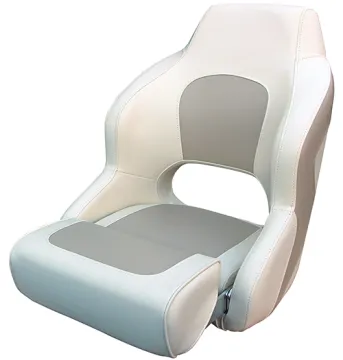 Premium Sports Flip-Up Boat Seat for Captain's Bucket Seat
