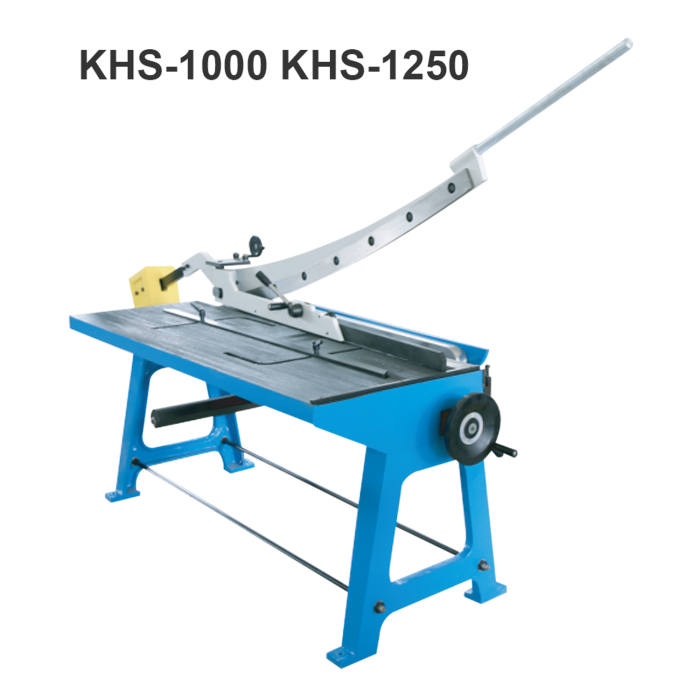 GS-1000/GS-1250/GS-1000C/GS-1000A/GS-1250A/GC-1010 Manual Plate Shears Machines