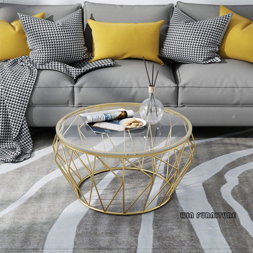 American Style Iron Coffee Table