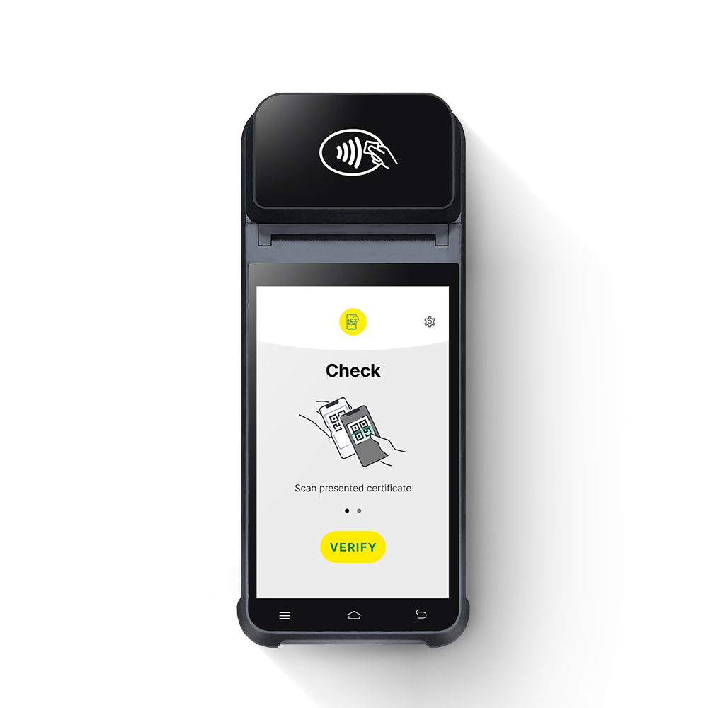 Android POS System Térmico Impressora QR Scanner de código