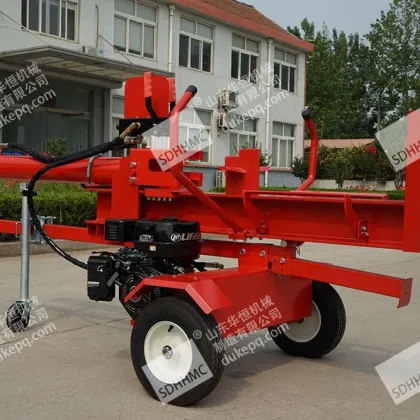 Hot Selling 50 Ton Gasoline Driven 15 HP Wood Log Splitter