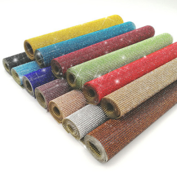 DIY Crafting Supplies: Rhinestone Sheets with Self-Adhesive Glitter Crystal Rhinestones for Car Decoration and Gifts