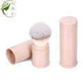 Bushs de maquillage de contour rétractable poudre Kabuki brosse