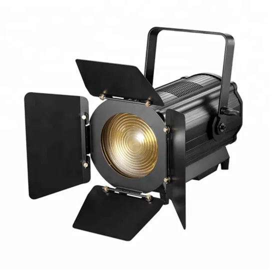 Professional LED Stage Lighting Systems for TV Studios: 150W, 200W, and 300W Theatre Fresnel Lights with Auto Zoom Functionality