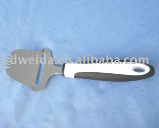 stainless steel cheese server