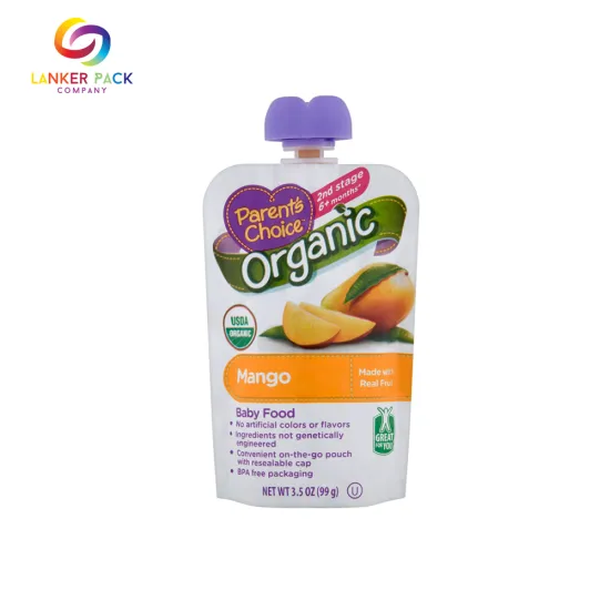 Air-proof Standing Beverage Bag With Spout