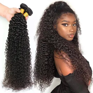 Factory wholesale raw virgin cuticle aligned hair sale,super curly indian remy hair weft,virgin Raw Indian curly hair products
