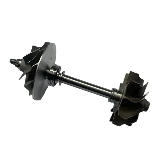 Balanced Turbine Wheel Shaft and Compressor Rotor Assembly