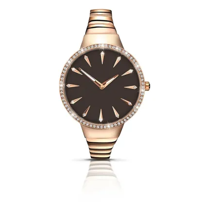Women's Watch Analogue Display Swarovski Crystals Watch