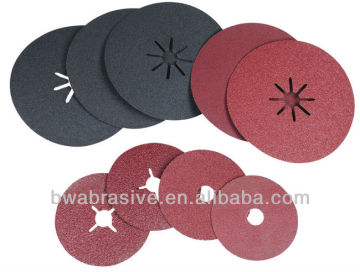 Regular abrasive fiber disc