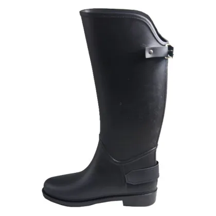 PVC Jockey Riding Rain Boots for Women