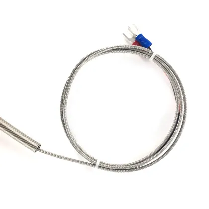K-Type Thermocouple 1mm 100mm Probe Temperature Sensor