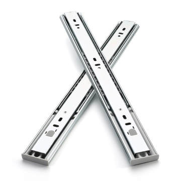 45mm Full Extension 3 Folding Soft Close Drawer Slides with Ball Bearings