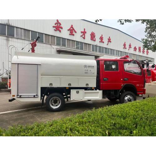 5000 liters mini water fire tank truck