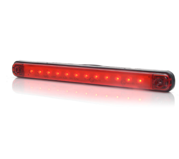Universal 12 LED Rear Position Brake Tail Light Lamp for Trucks, Campers, Buses, and Cars