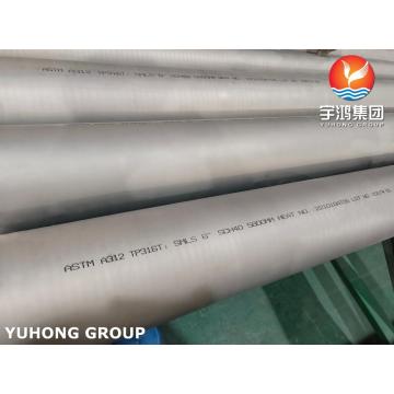 ASTM A312 TP316Ti Stainless Steel Seamless Pipe