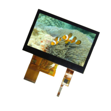 Écran d&#39;écran LCD 4,3 pouces Affichage TFT 24bit Interface RVB