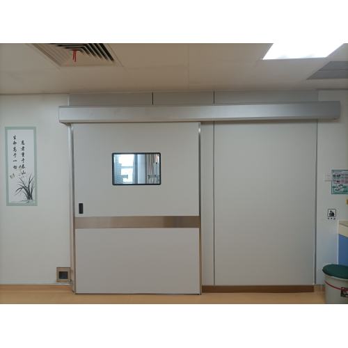 Large steel sliding door