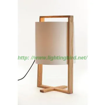 Reading room wooden table light