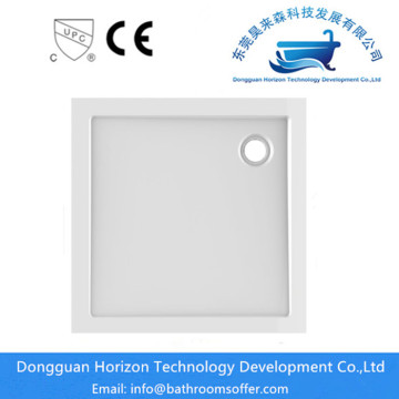 Square shower trays using in bathroom