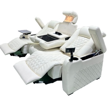 Genuine Leather Theater Furniture: Modern Movie Room Seating
