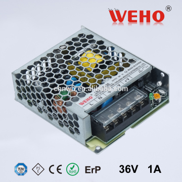 constant voltage Led SMPS 36V DC output 35W power supply