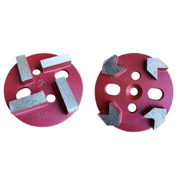 Concrete and Epoxy Floor Grinding Machine: Diamond Grinding Wheels and Heads for Removal