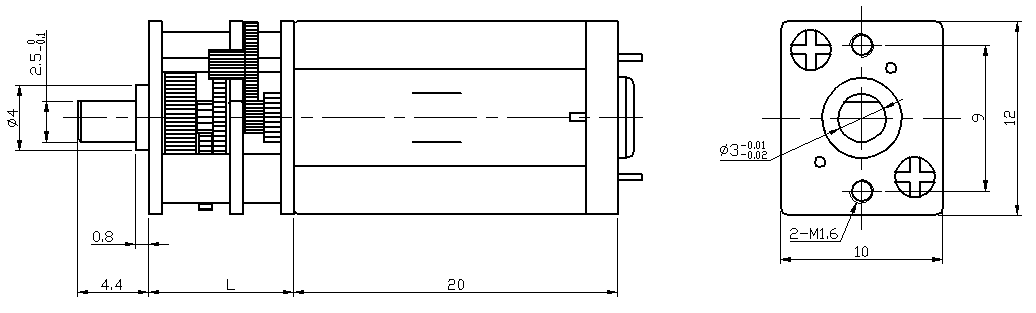 dc getriebemotor 24v