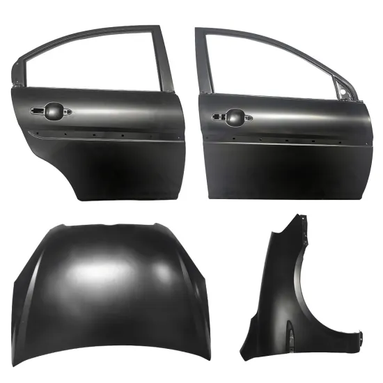 Replacement Steel Metal Front Door Panel for Hyundai Accent 2006-2010