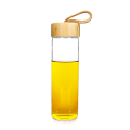 Bottiglia d'acqua di vetro borosilicato alto 550 ml