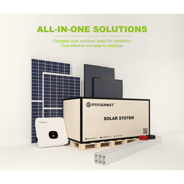 10kwp grid tied solar system for home