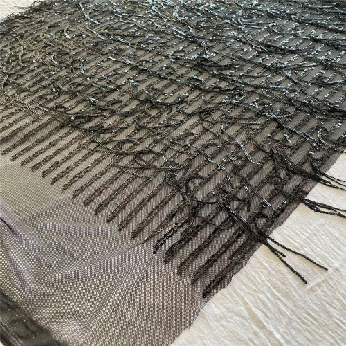 3mm 3D TASSELS -paljetter Spangle broderier på nätetyg