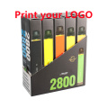 Custom vape airflow control disposable vape device
