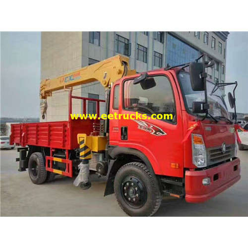 Dongfeng 6 Ton Truck with Cranes