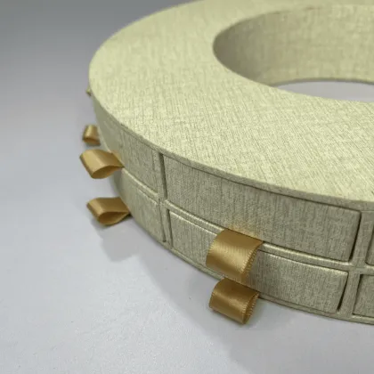 Round Shaped Textured Paper with Drawers Advent Calendar