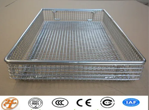 stainless steel medical mesh basket