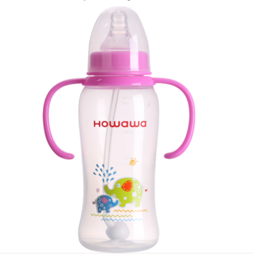 270ml Botol Perawatan Susu Bayi Dengan Pegangan