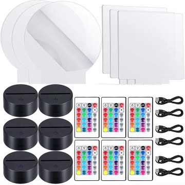 Recherche de base de lampe à LED acrylique: trouver l'ajustement parfait pour votre projet d'éclairage