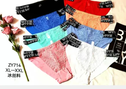Affordable Ice Silk Seamless Women's Underwear Panties