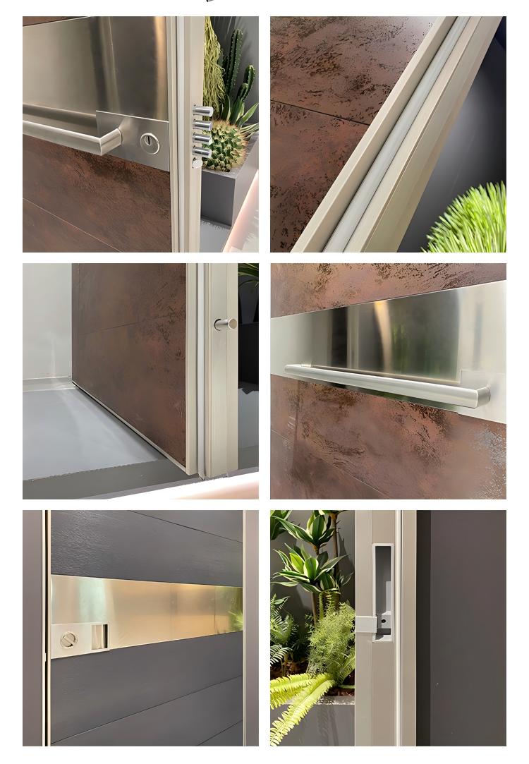 contemporary entry doors