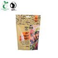 Reusable Ziplock Heat Seal Food Packaging Biodegradable Bags