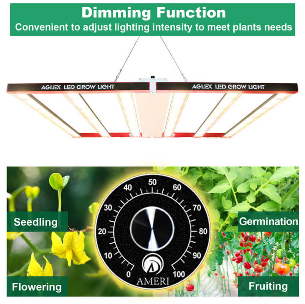 Hydroponics Growing System Full Spctrum Grow Light 720W