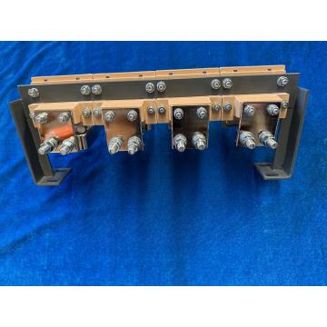 Conjunto de barra colectora de cobre paralelo de 2 canales HC5