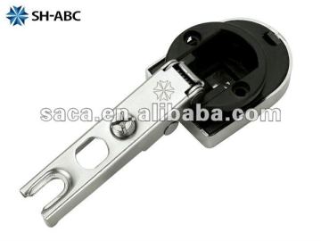 Slide on Glass Mini Hinge (G206)