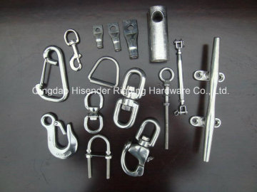 Hardware de aparejo de acero inoxidable