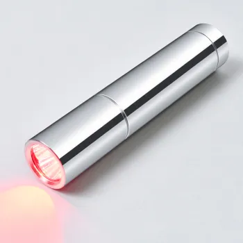 SGROW LED Red Lamp Silver Red Light Therapy Torch for Knees, Hands, and Joint Pain - 3 Wavelengths