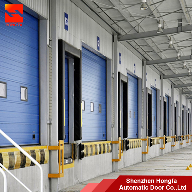Warehouse PU Industrial Garage Interior Sectional Door