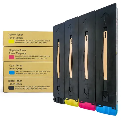 VANCET Compatible Toner Cartridges for FujiXerox DC6550 and Xerox Document Centre Models 5065, 6075, 5540, 6550, 7550 Copiers