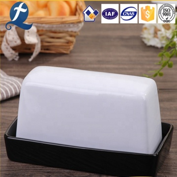 New product rectangle cooking ceramic butter dish